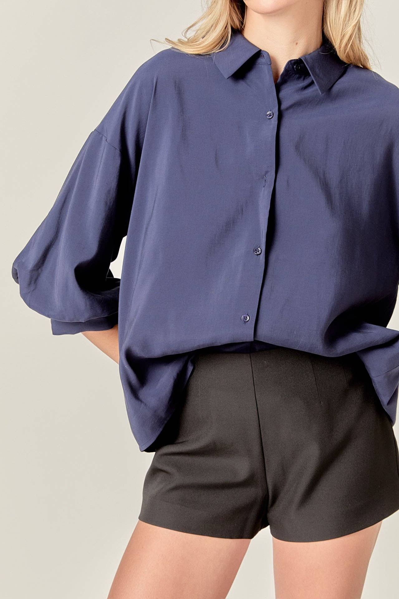 Balloon Sleeve Blouse