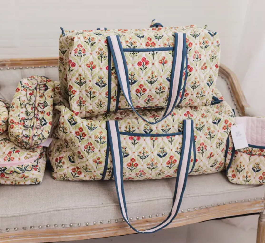 Meadow Luxe|Quilted Bible Cover|READY TO SHIP