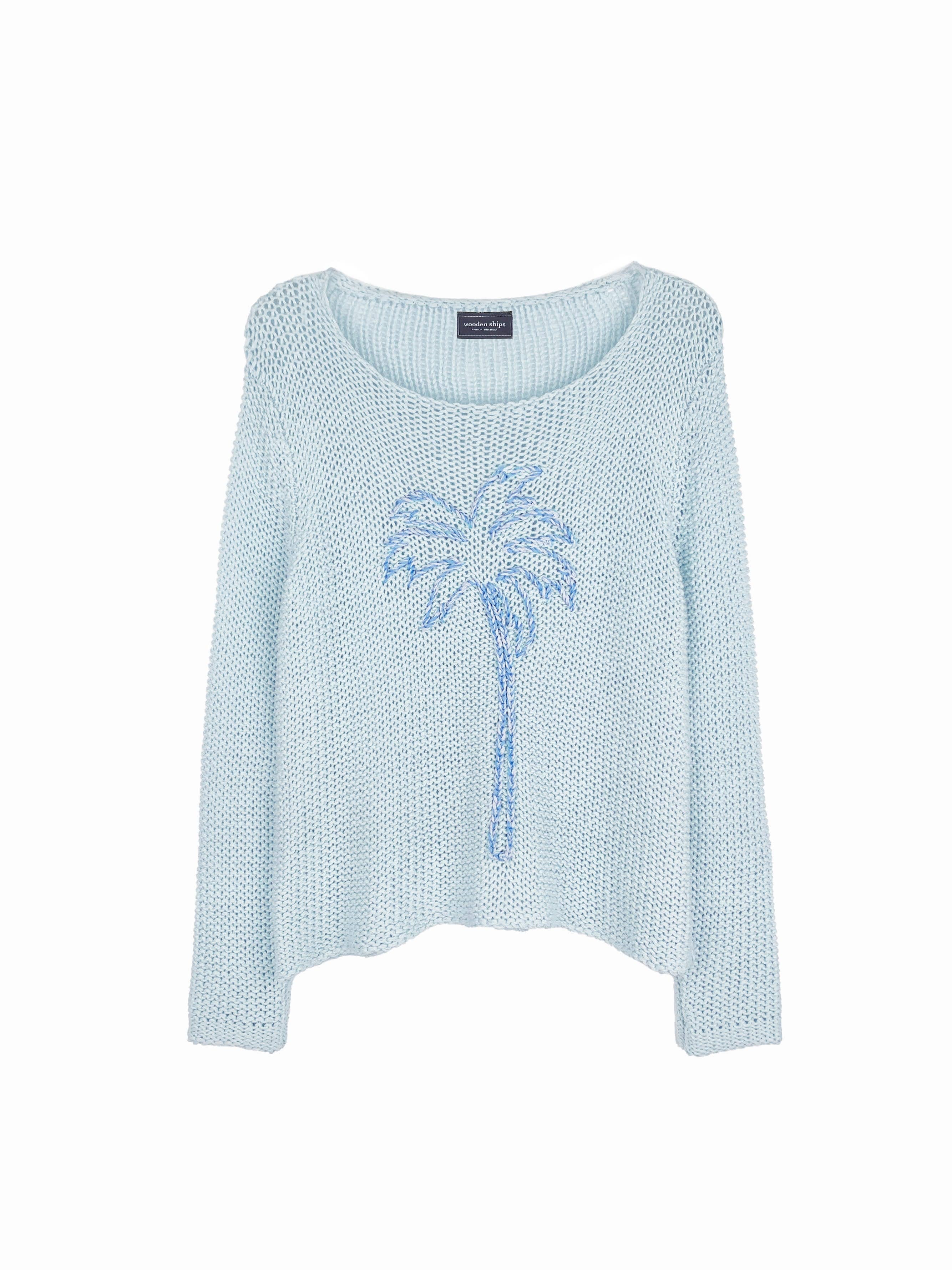 Palm Chunky Crew Cotton