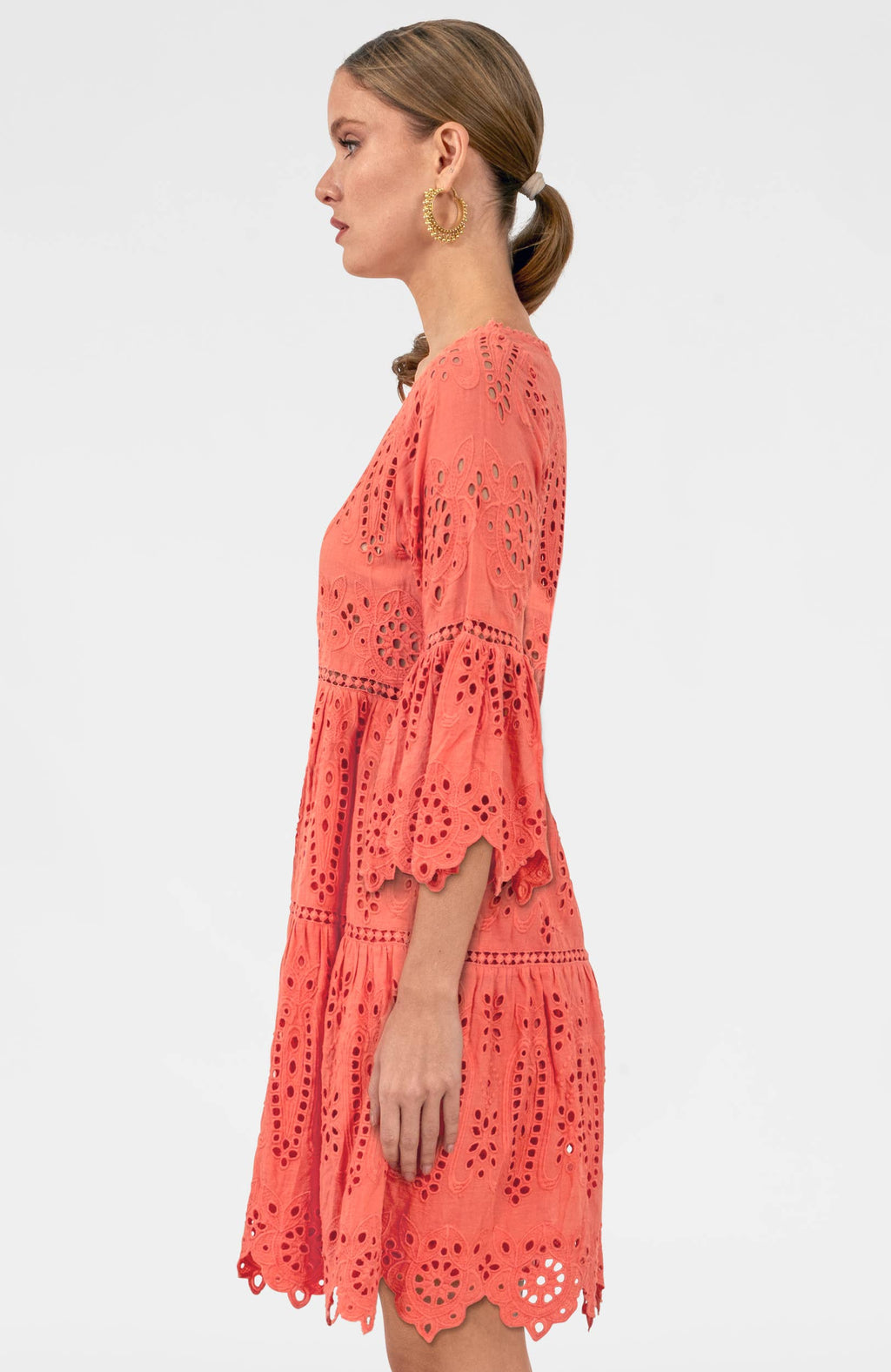 Saucy Dress - Eyelet