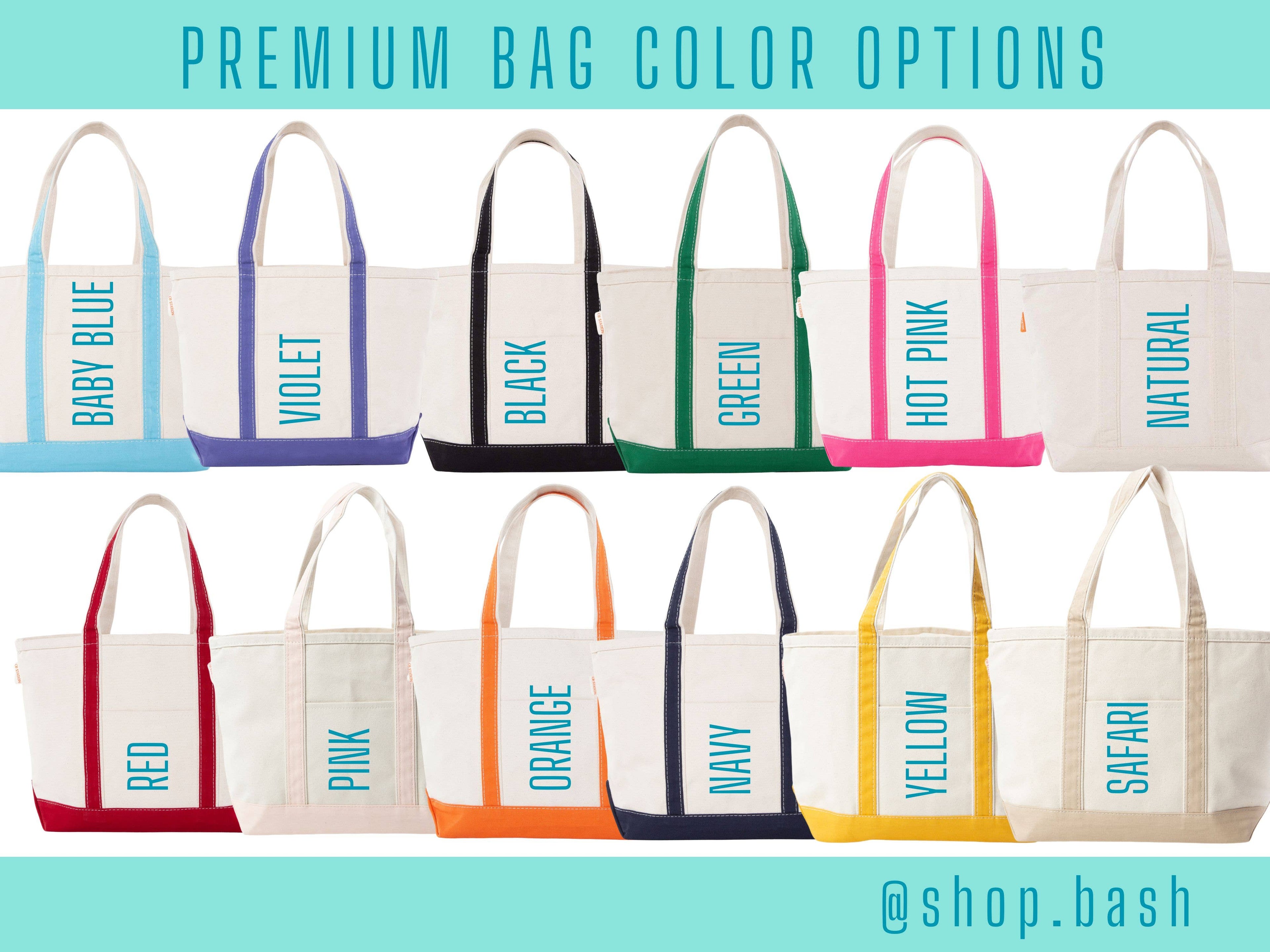 Custom Embroidered Tote Bags, Add Your Logo