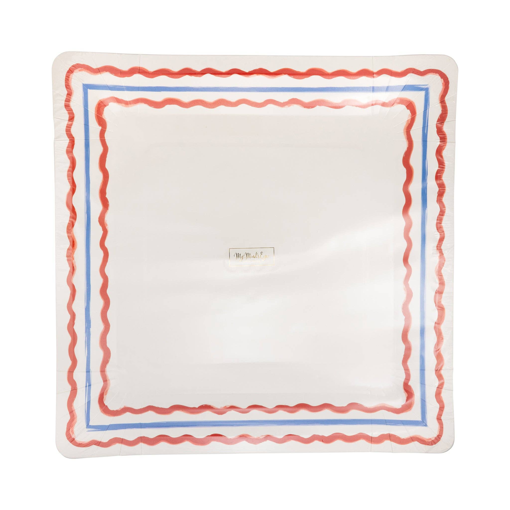 USA1243 - Border Paper Plate - 11"