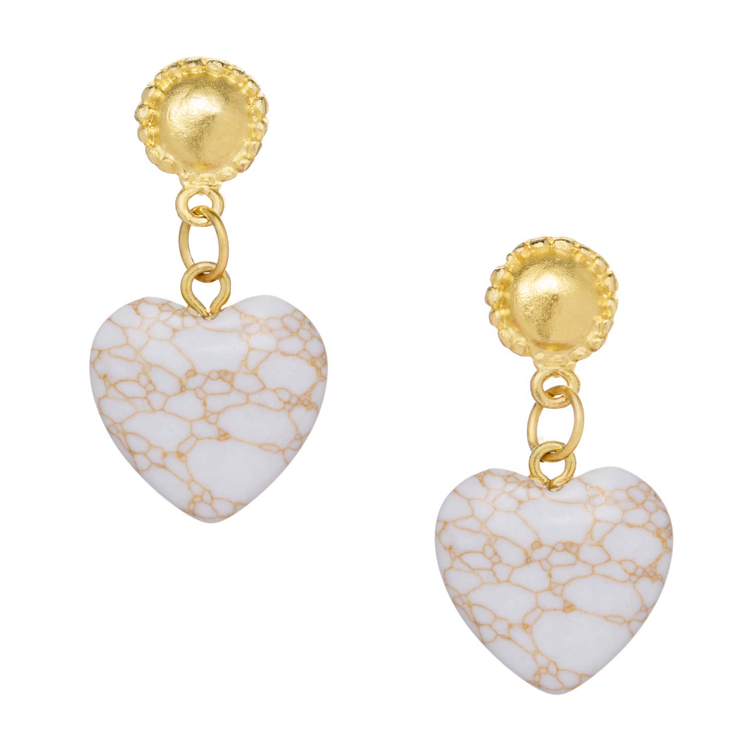 Loren Heart Earrings