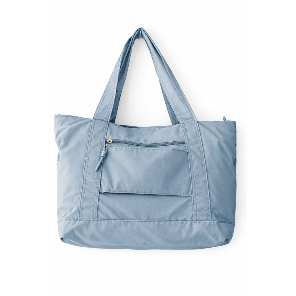 Weekender Washable Tote in Blue - The Perfect Travel Tote