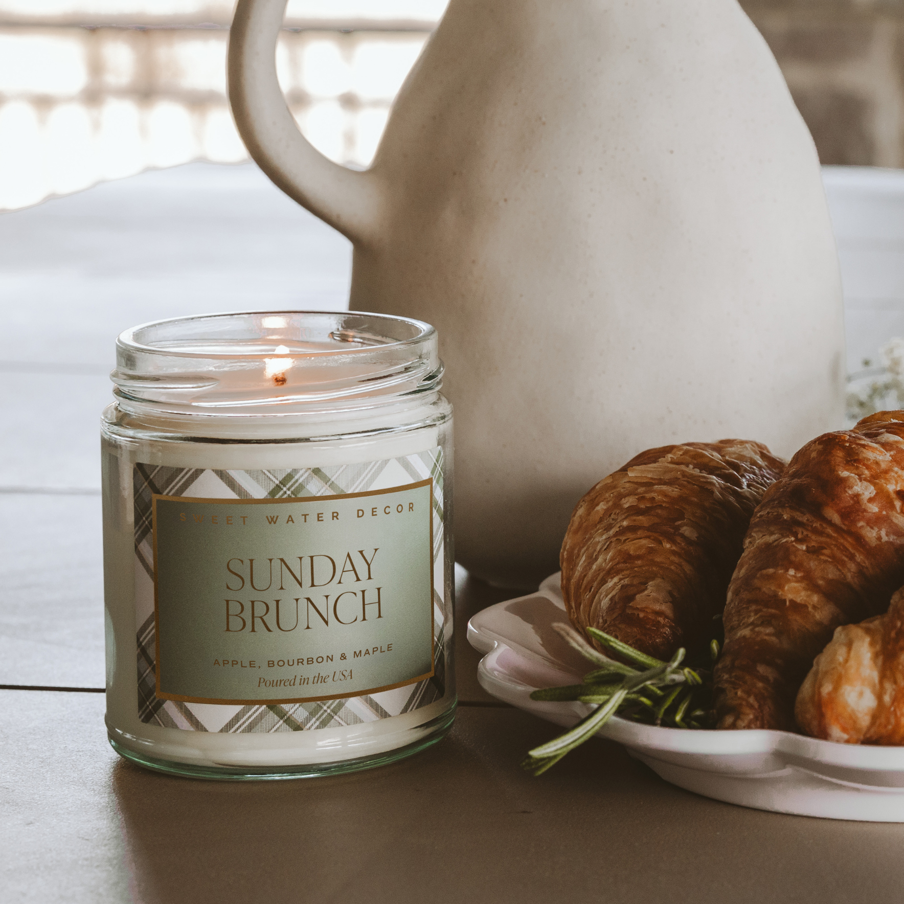 *NEW* Sunday Brunch 9 oz Soy Candle - Home Decor & Gifts