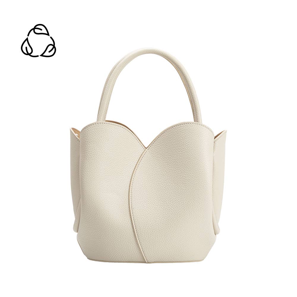 Tulip Bone Recycled Vegan Top Handle Bag Pre-Order 3/15