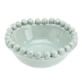 Ceramic Beaded Bowl - Small - Coastal Blue