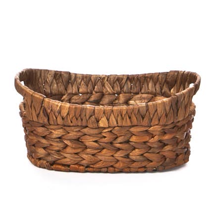 Hyacinth / Wire Tub Oval Planter Gift Basket *