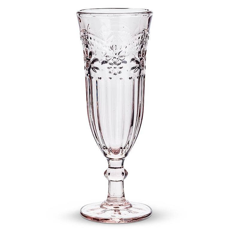 Flower Pedestal Glassware