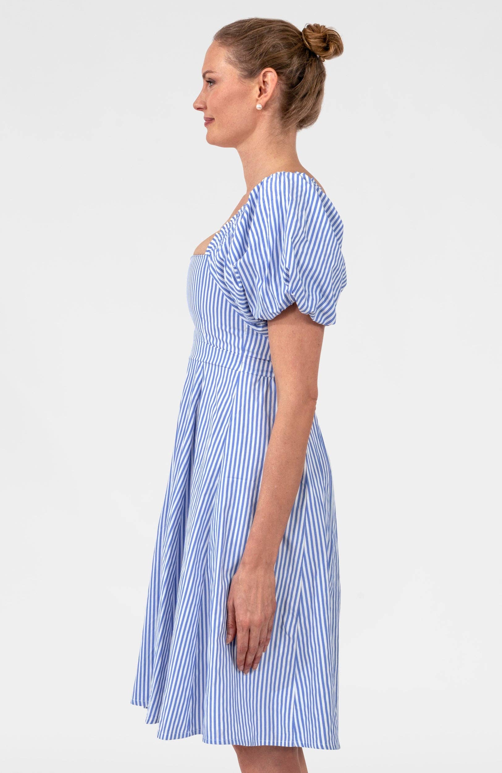 Promenade Dress- Stripe