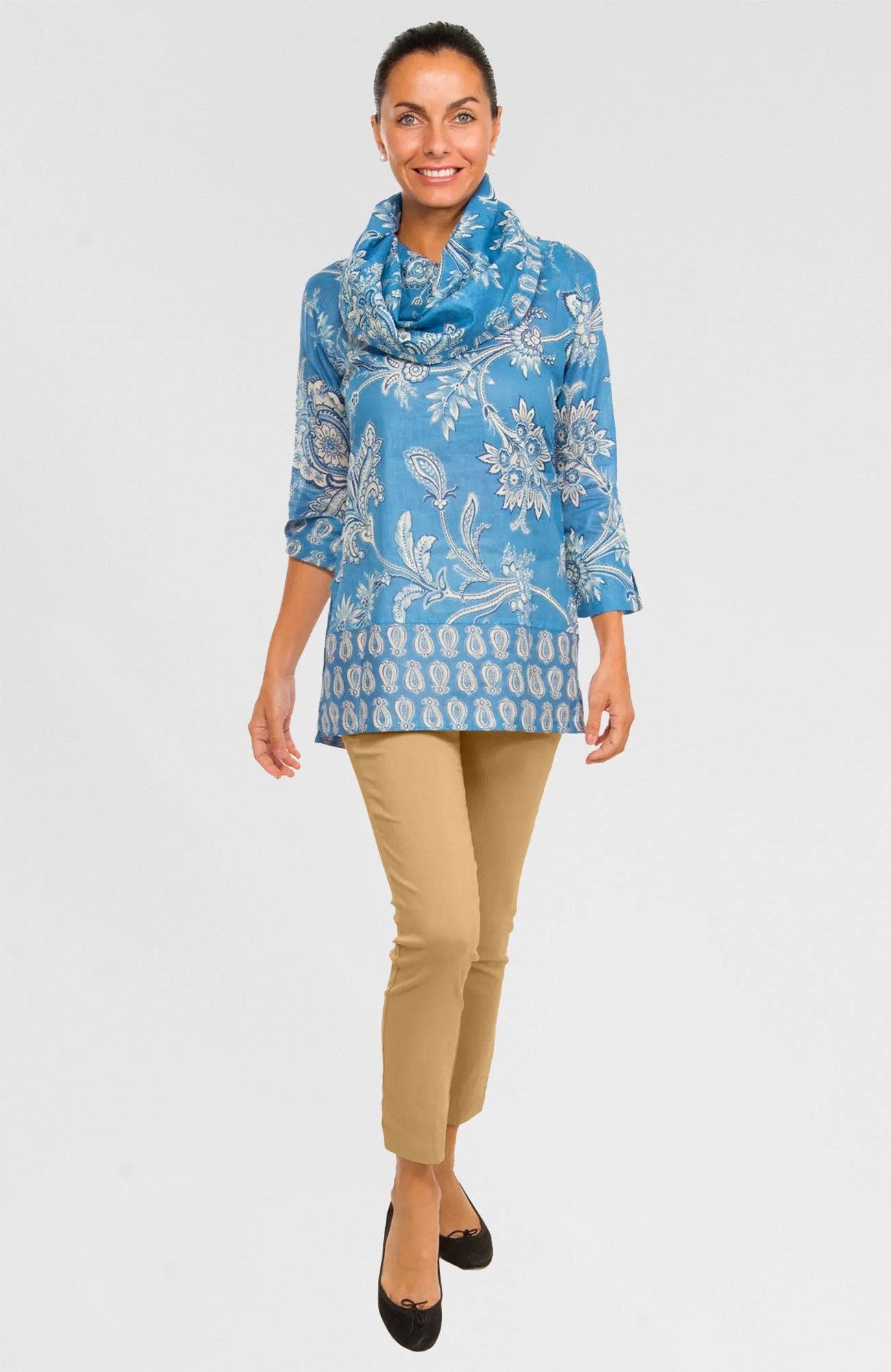 Gripeless Pull On Pants Solid - Earth Tones