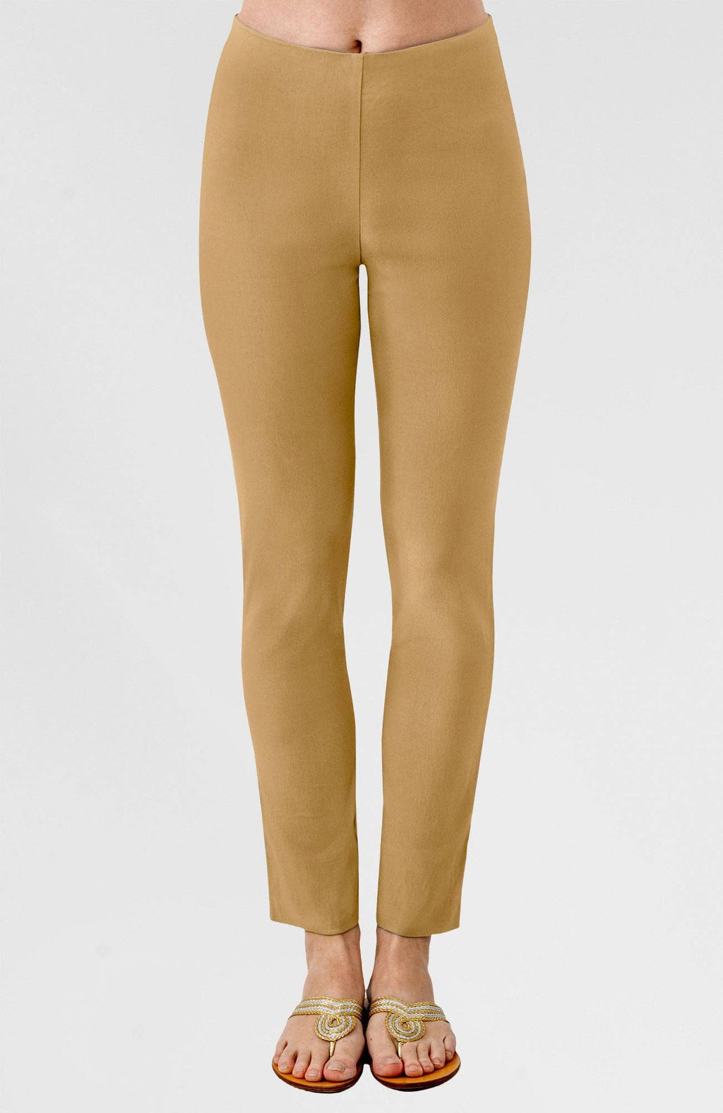 Gripeless Pull On Pants Solid - Earth Tones