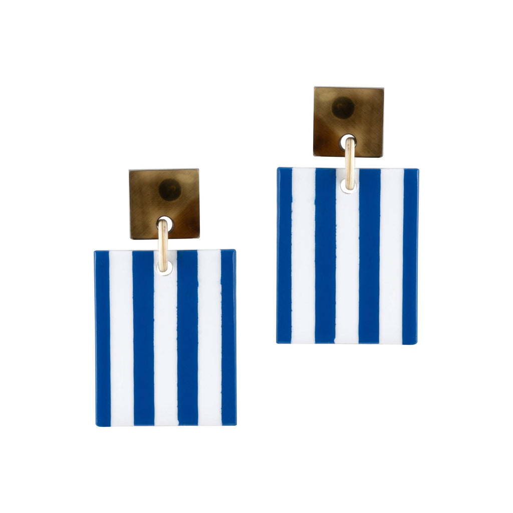 Bermuda Block Earrings