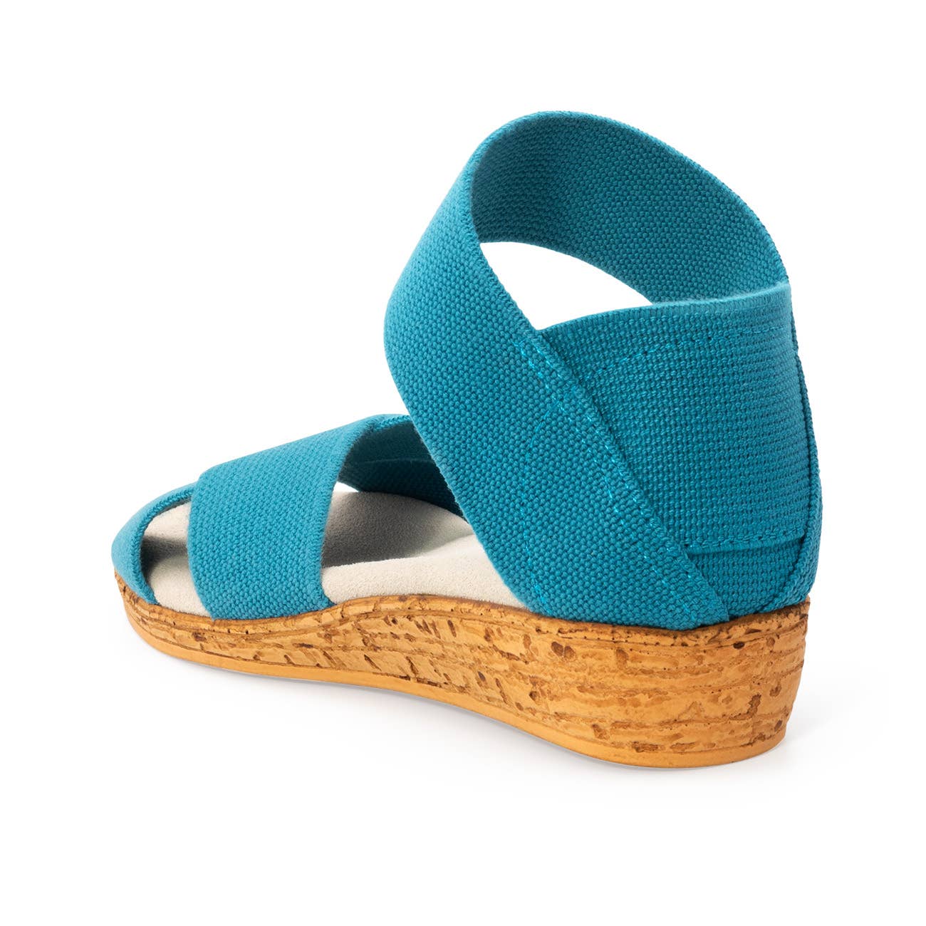 Spring26 Peachtree- Ankle Strap Cork Wedge Sandal