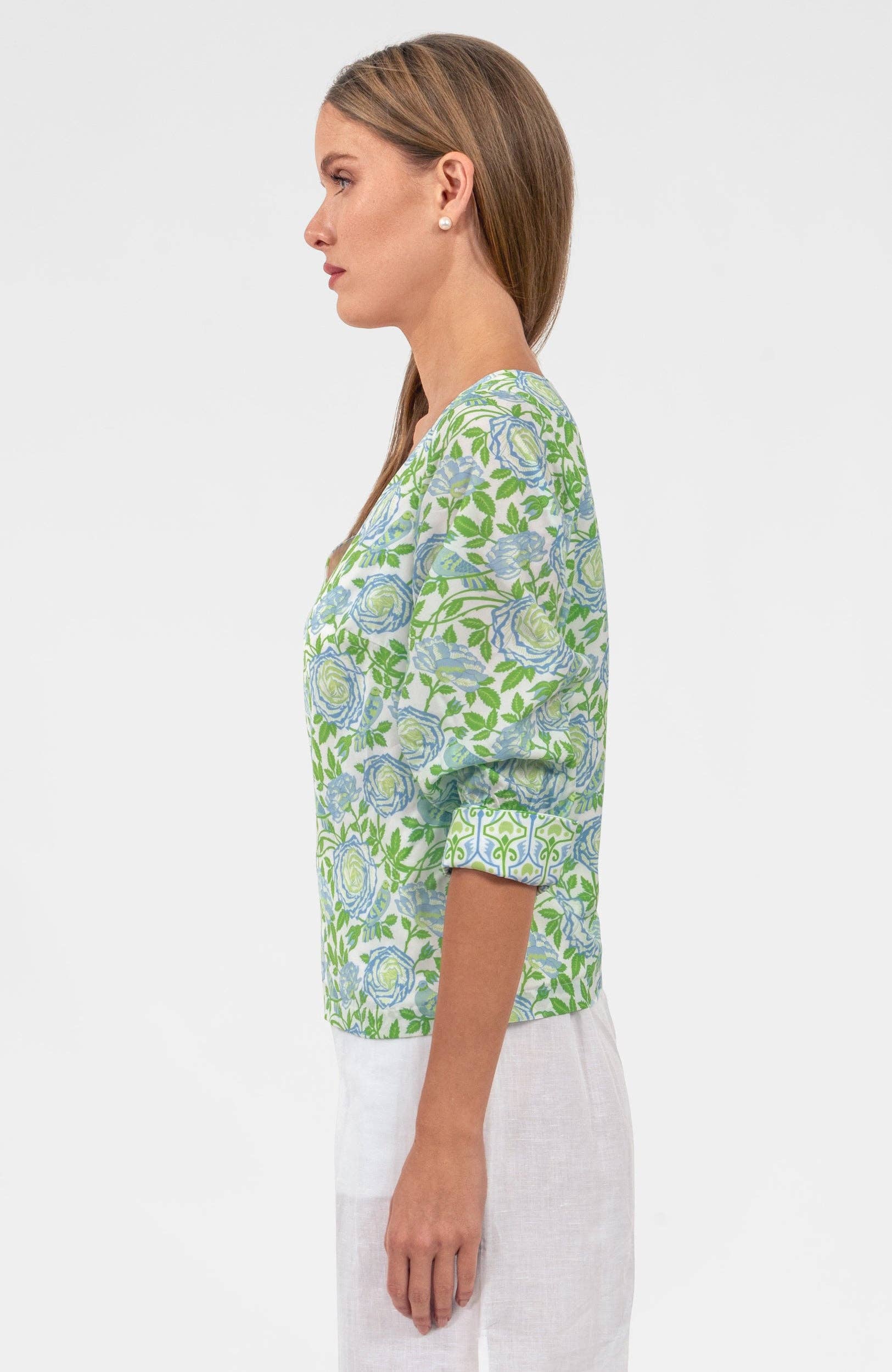 Silky Everyone Top - Smell The Roses