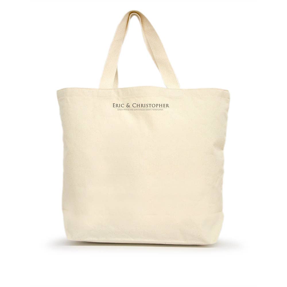 American Flag Anniversary Large Tote