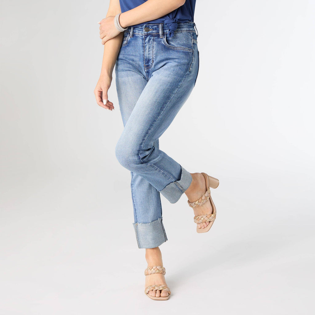 EverStretch Straight Ankle with Wide Cuff