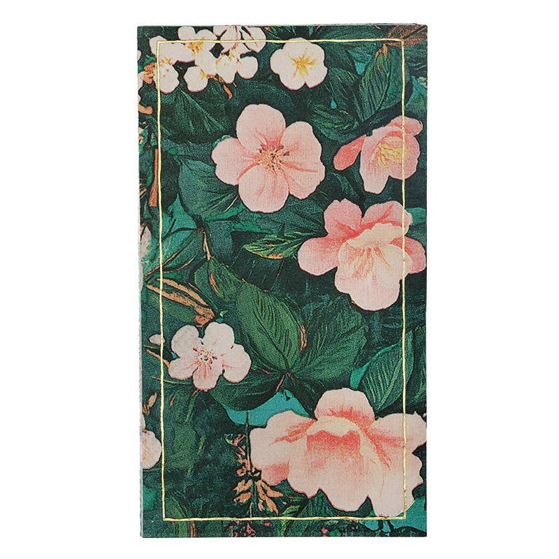 Ceramic Guest Napkin Tray + Napkins - Floral