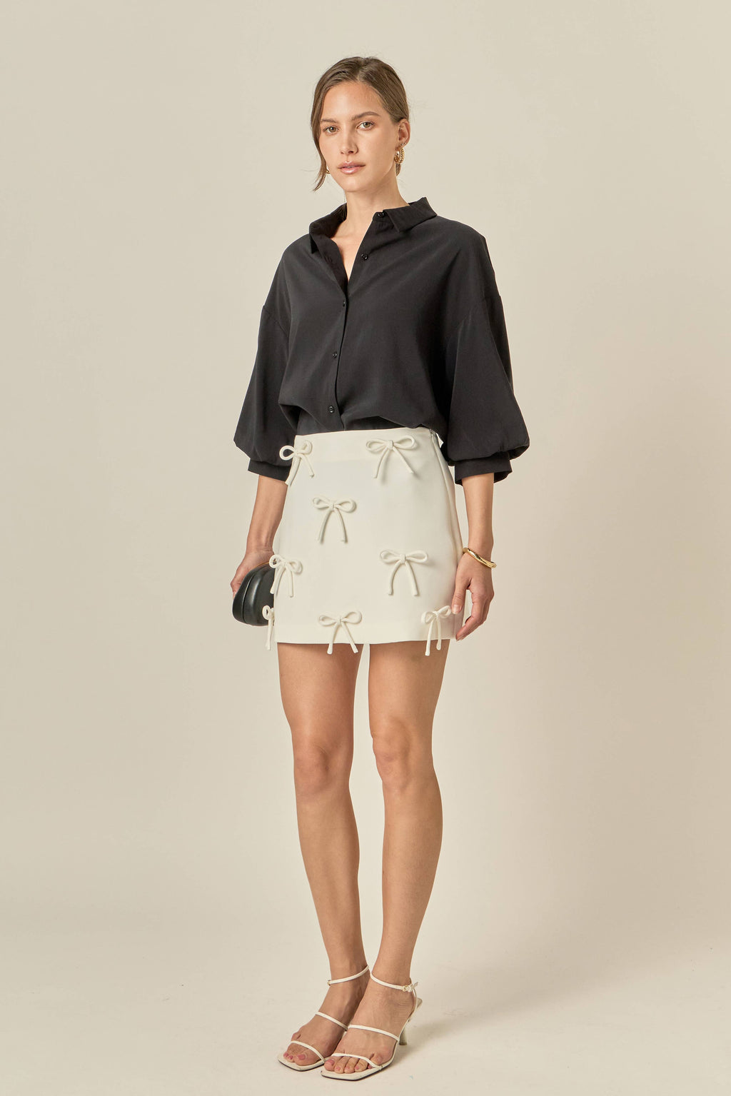 Balloon Sleeve Blouse
