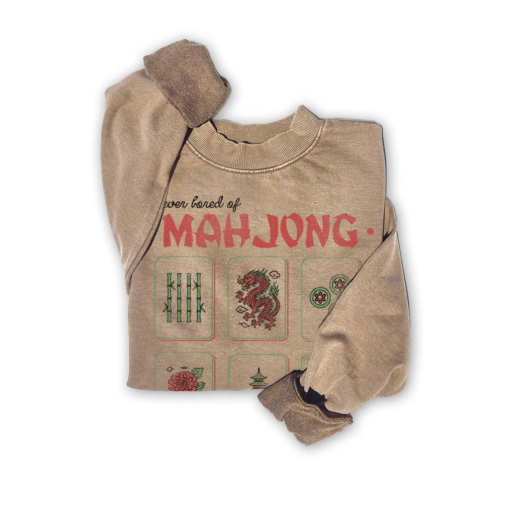 MAHJONG MINERAL GRAPHIC SWEATWHIRTS