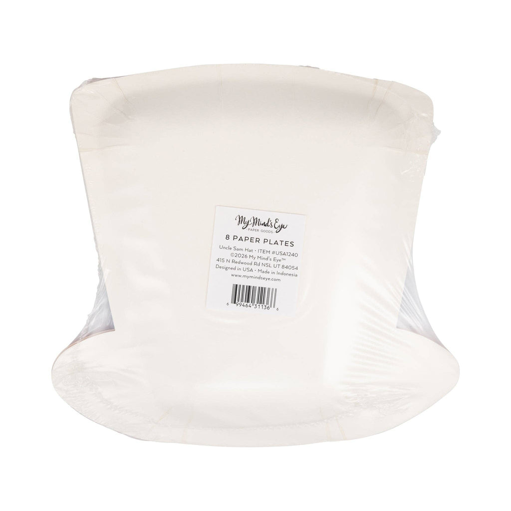 USA1240 - Uncle Sam Hat Paper Plate