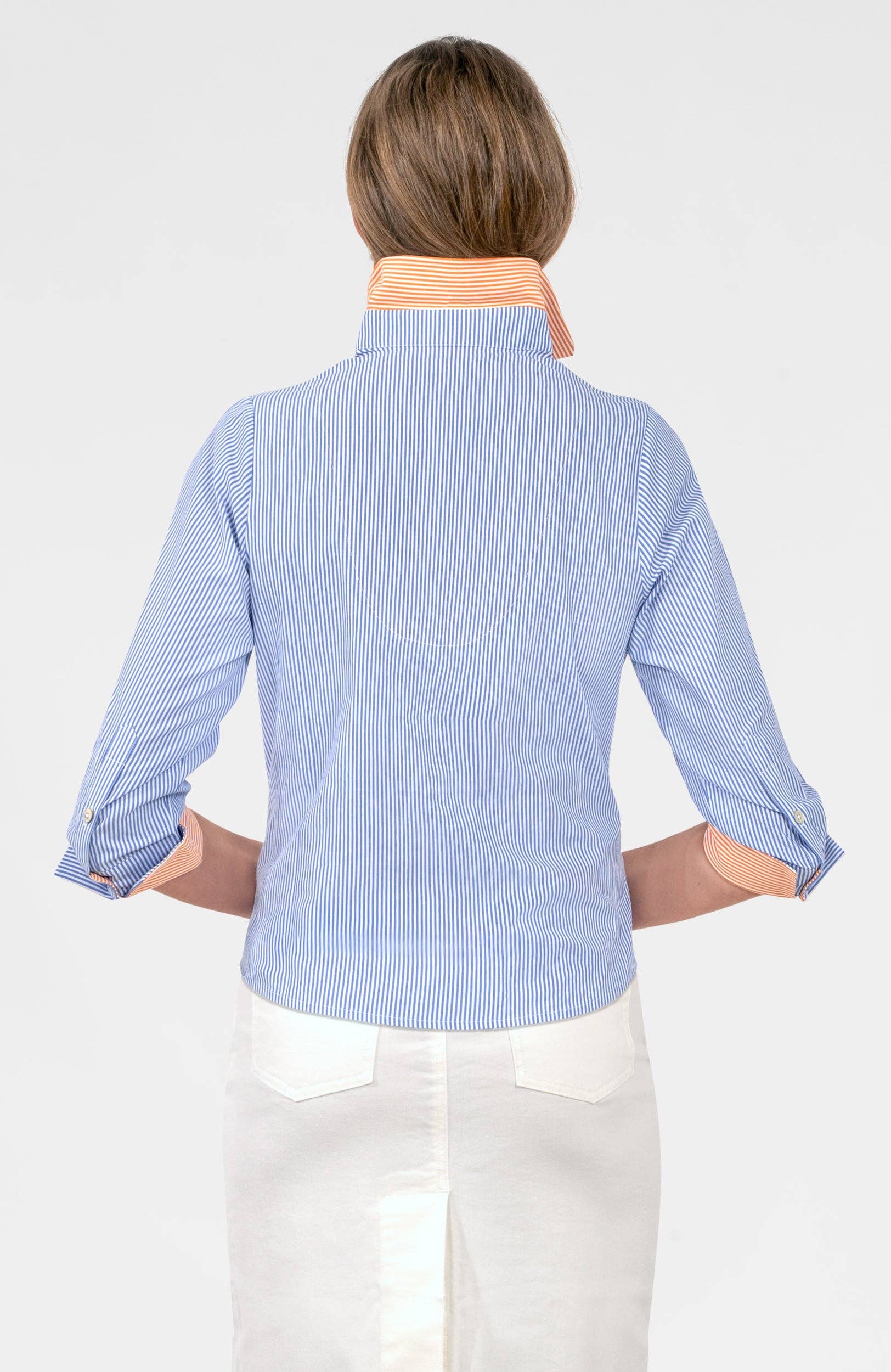 Boyfriend Cotton Shirt - Stripe