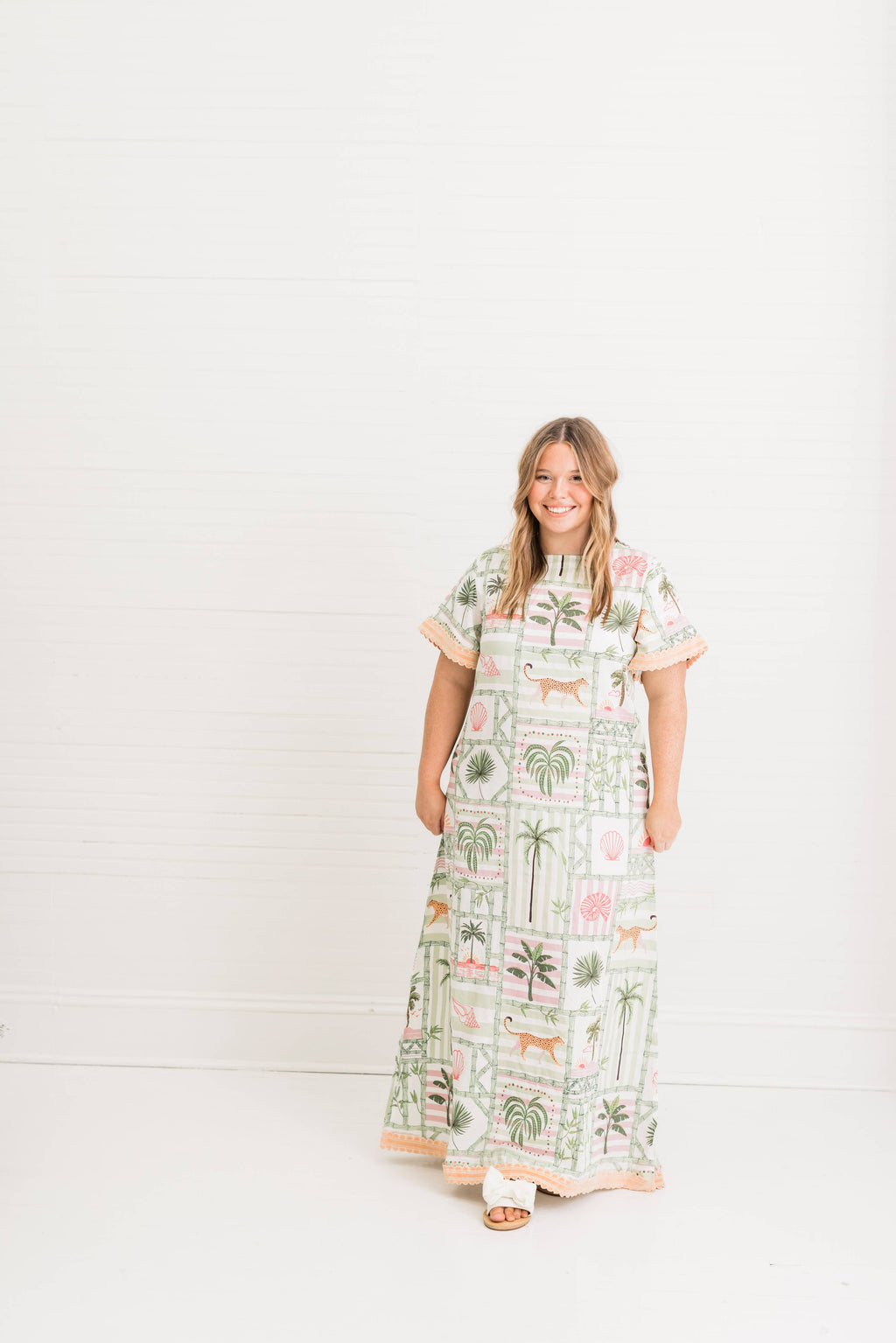 Resort Palm Postal | Marisol Caftan