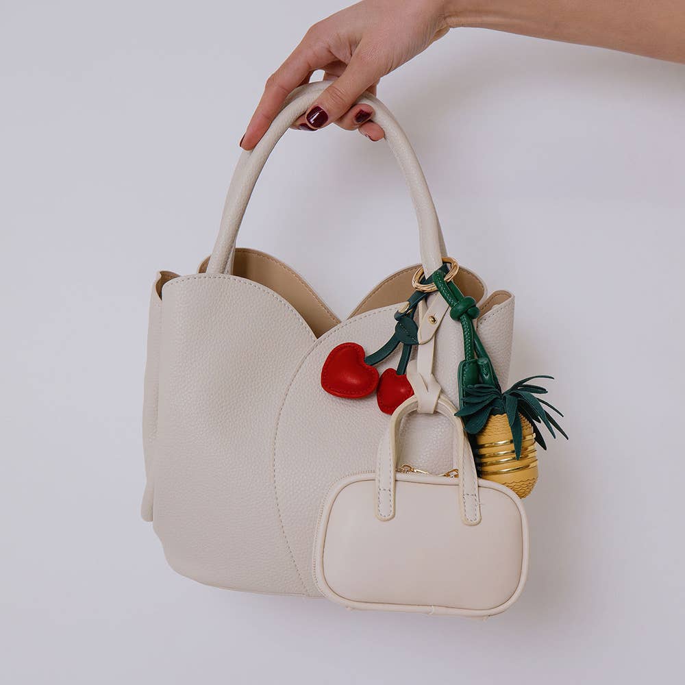 Tulip Bone Recycled Vegan Top Handle Bag Pre-Order 3/15
