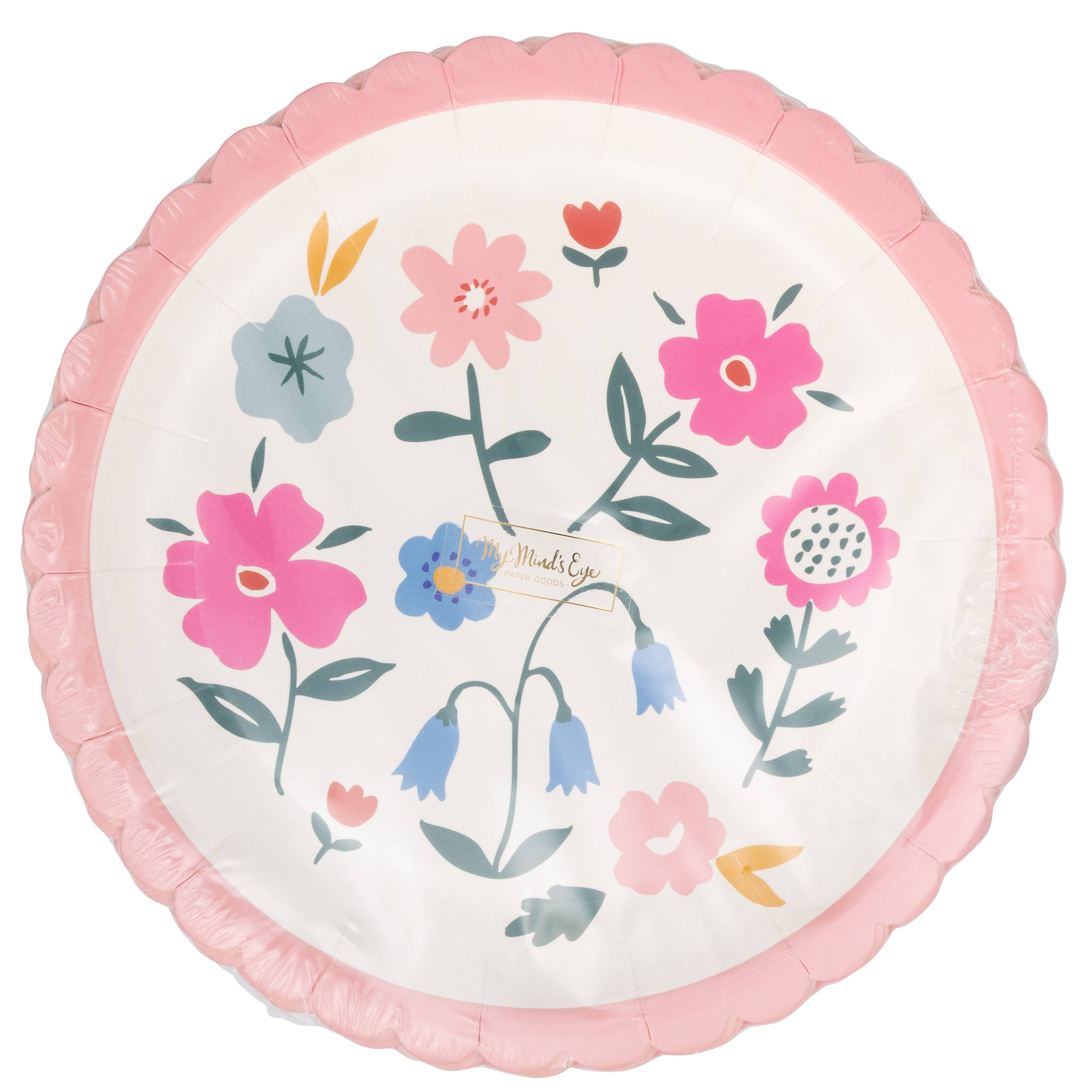FLR1242 - Floral Round 8" Plate