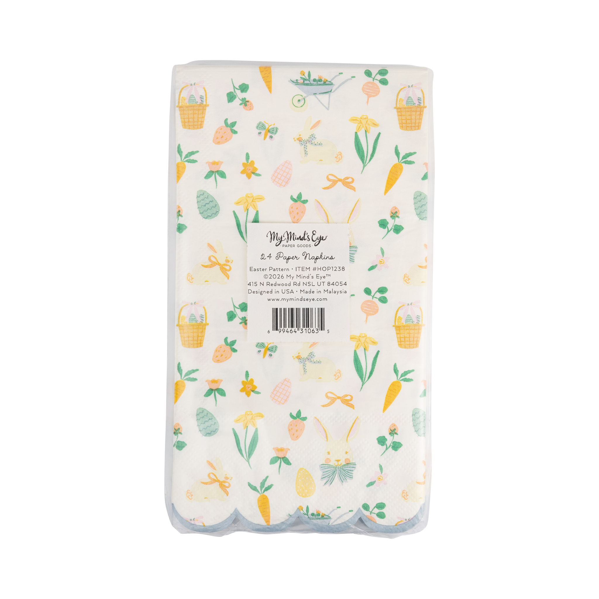 HOP1238 - Easter Pattern Dinner Napkin