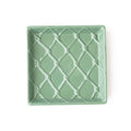 Green Textured Beverage Napkin Tray