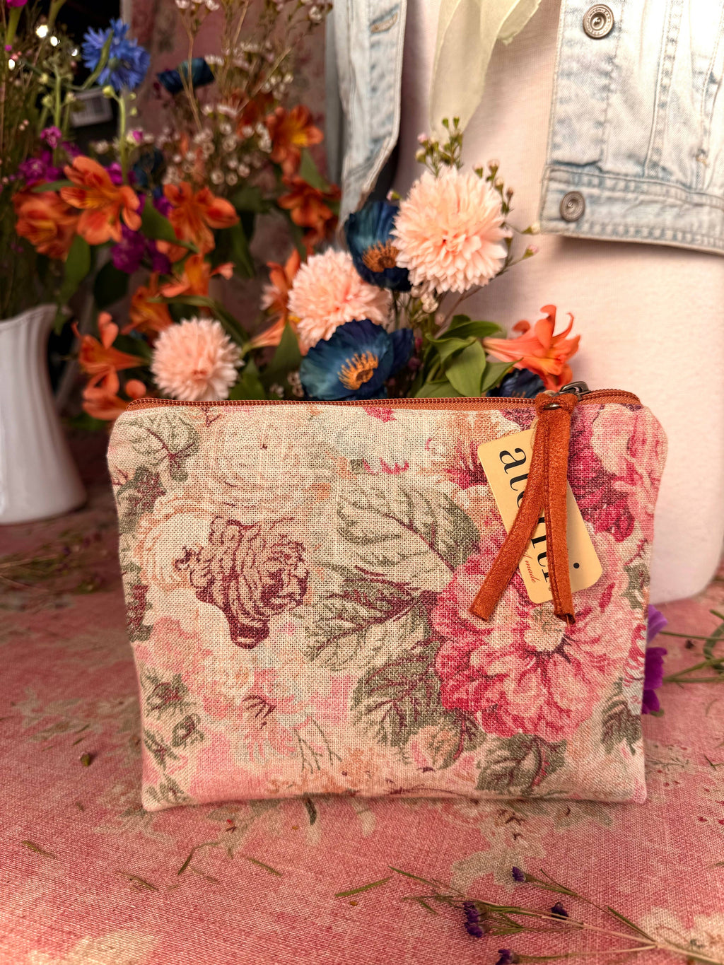 Rosewood Accessories Pouch - Atenti USA Made