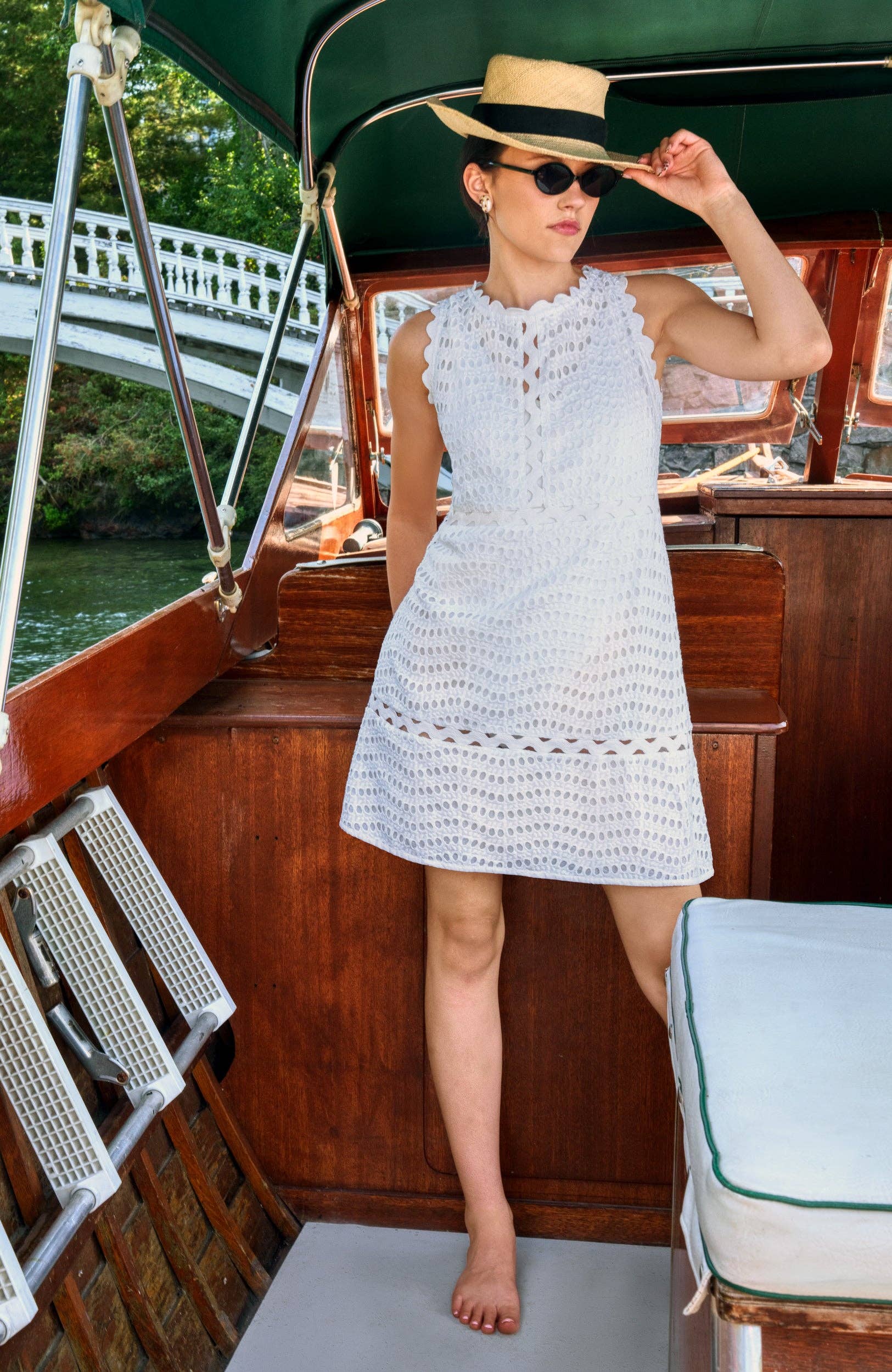 Rikki Dress- Eyelet