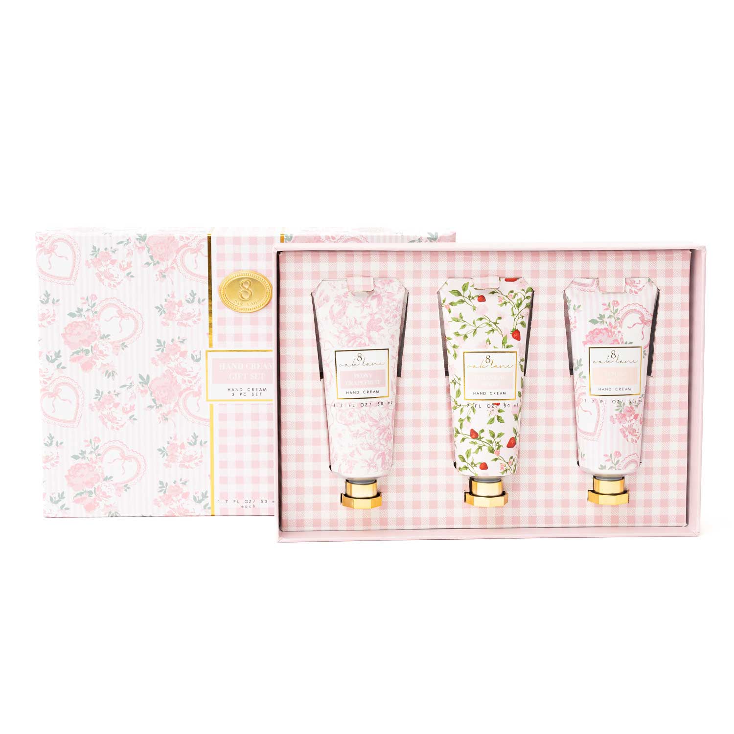 Sweetheart Blooms 3pc Boxed Hand Cream Set