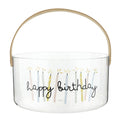 Acrylic Party Bucket - Happy Birthday