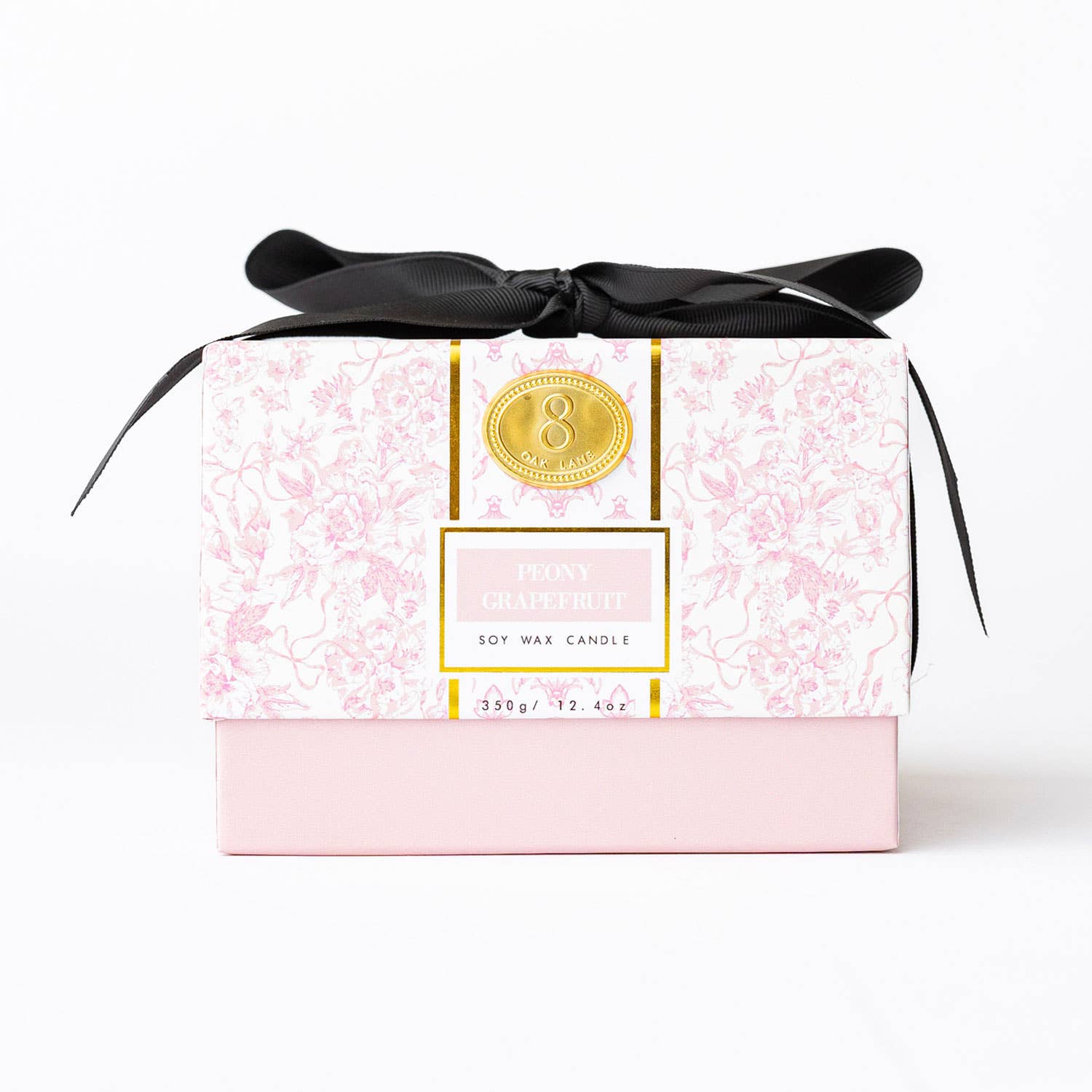 Peony Grapefruit 3-Wick Boxed Soy Wax Candle