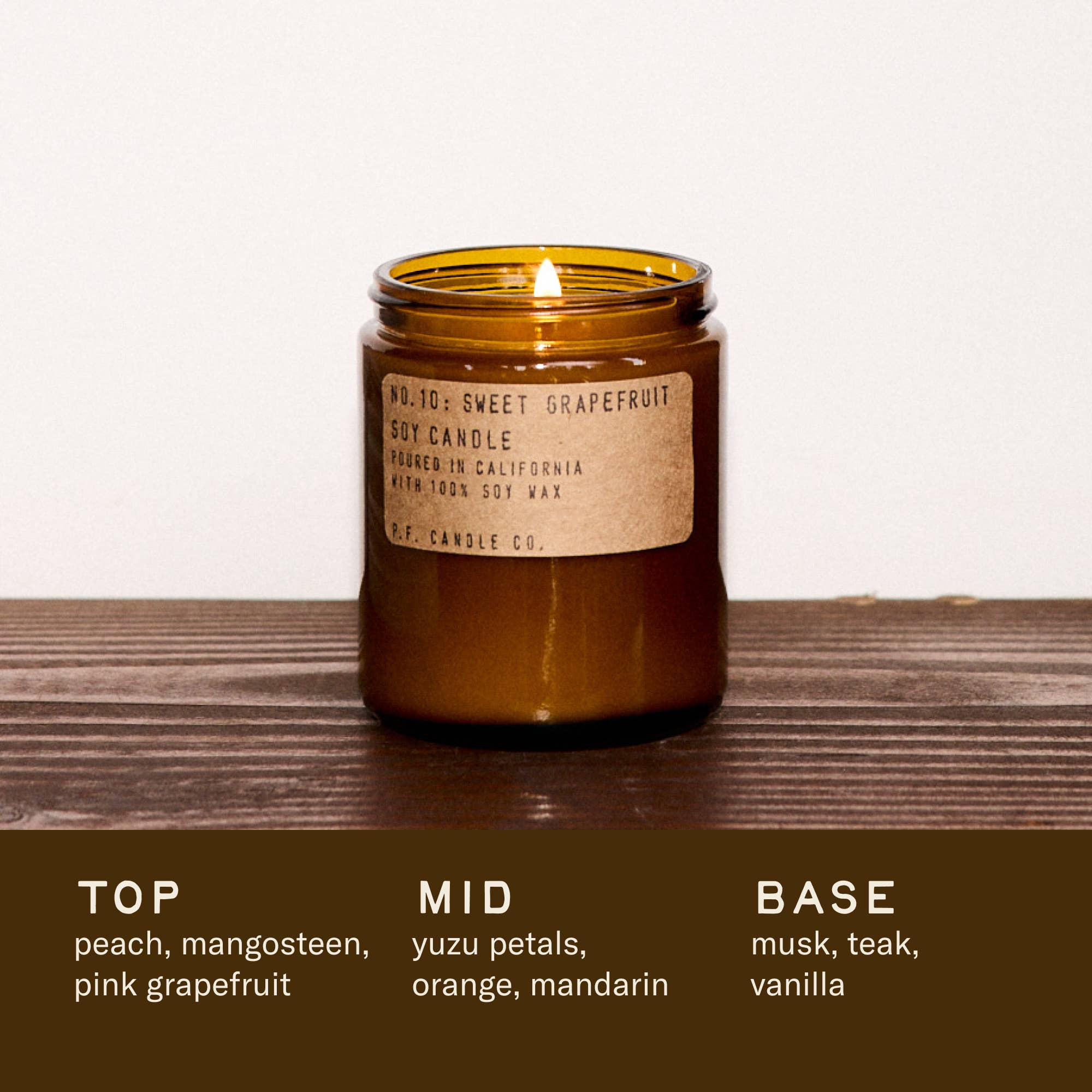 Sweet Grapefruit - 7.2 oz Standard Soy Candle