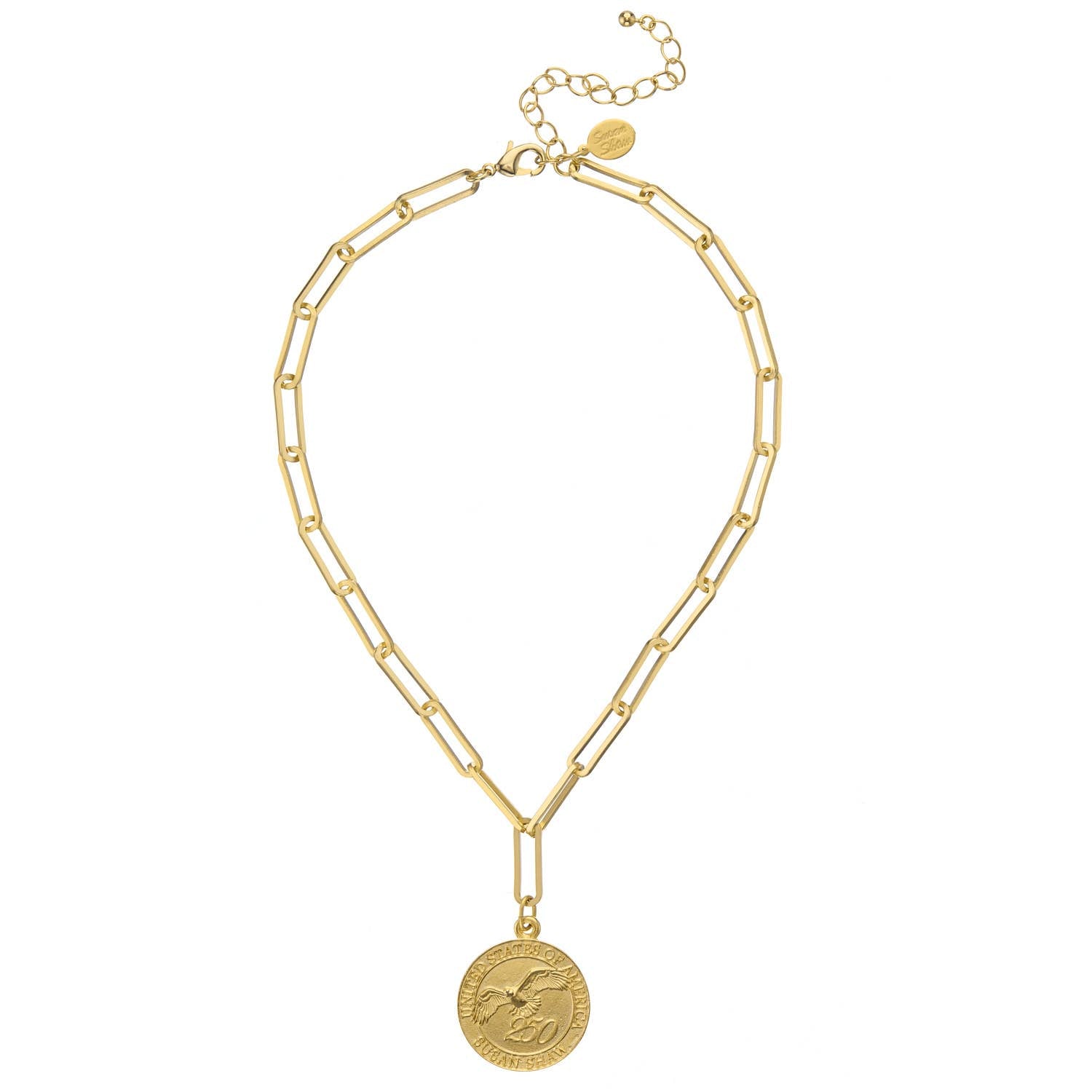 USA 250 Paperclip Necklace