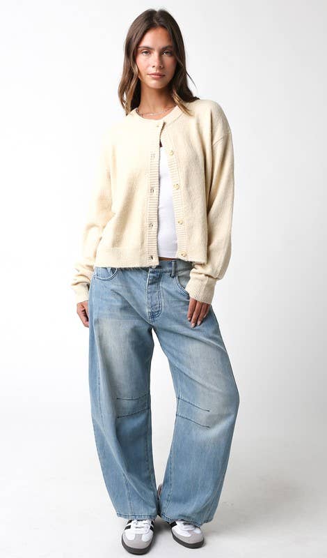Gillian Oversized Knit Cardigan