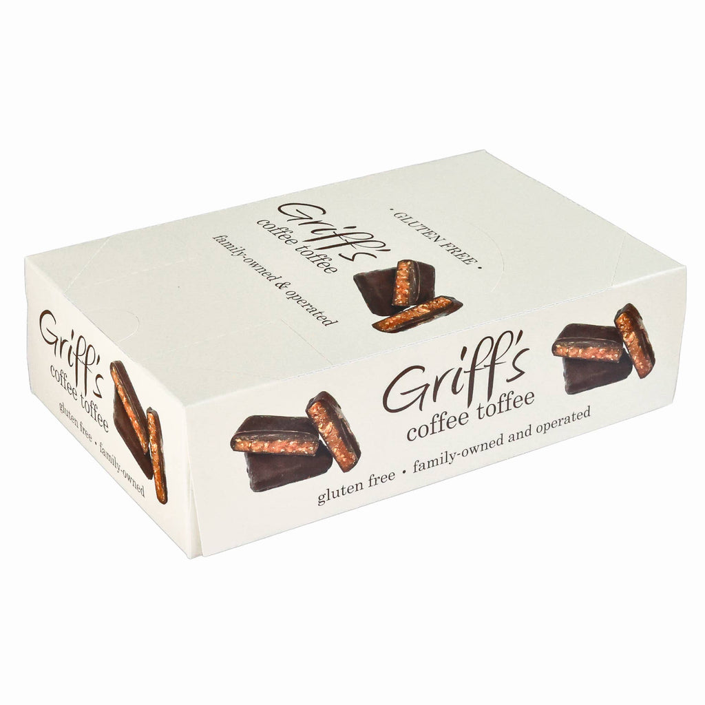 Griff's Coffee Toffee - 1oz Dark Chocolate Toffee