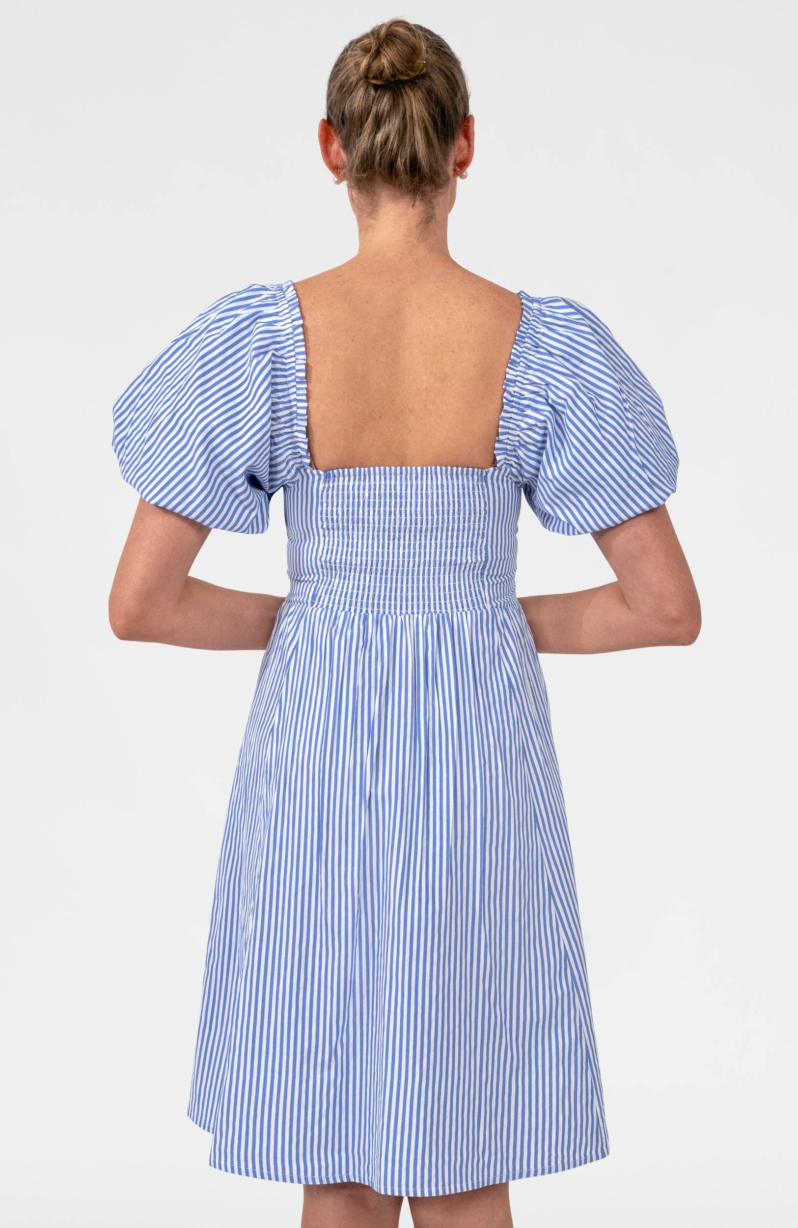Promenade Dress- Stripe