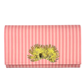Pink on Pink Stripe Clutch