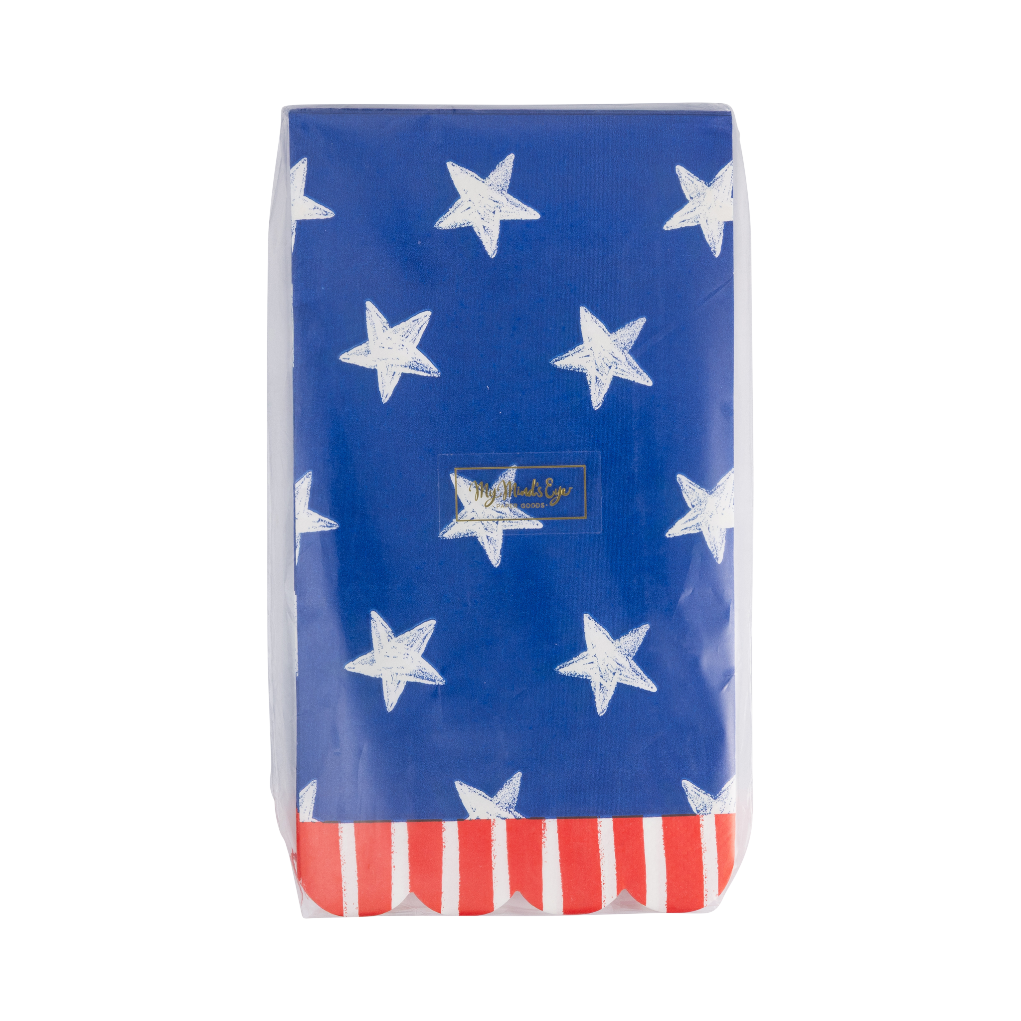 SSP1239 - Blue Stars Paper Dinner Napkin