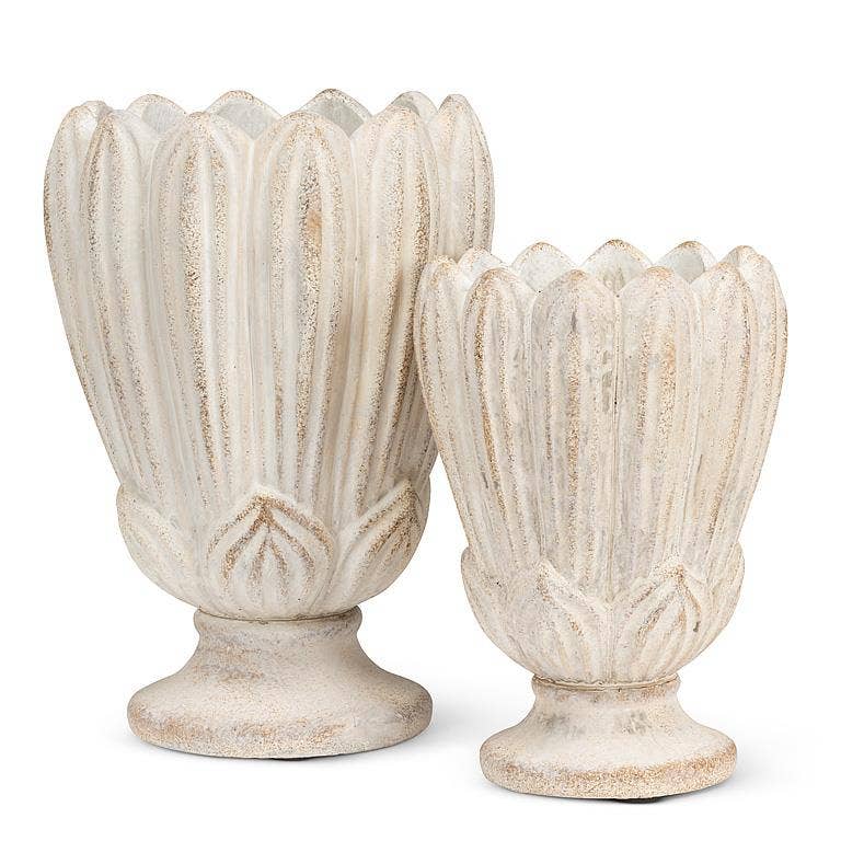 Tulip Shaped Vase-9"H