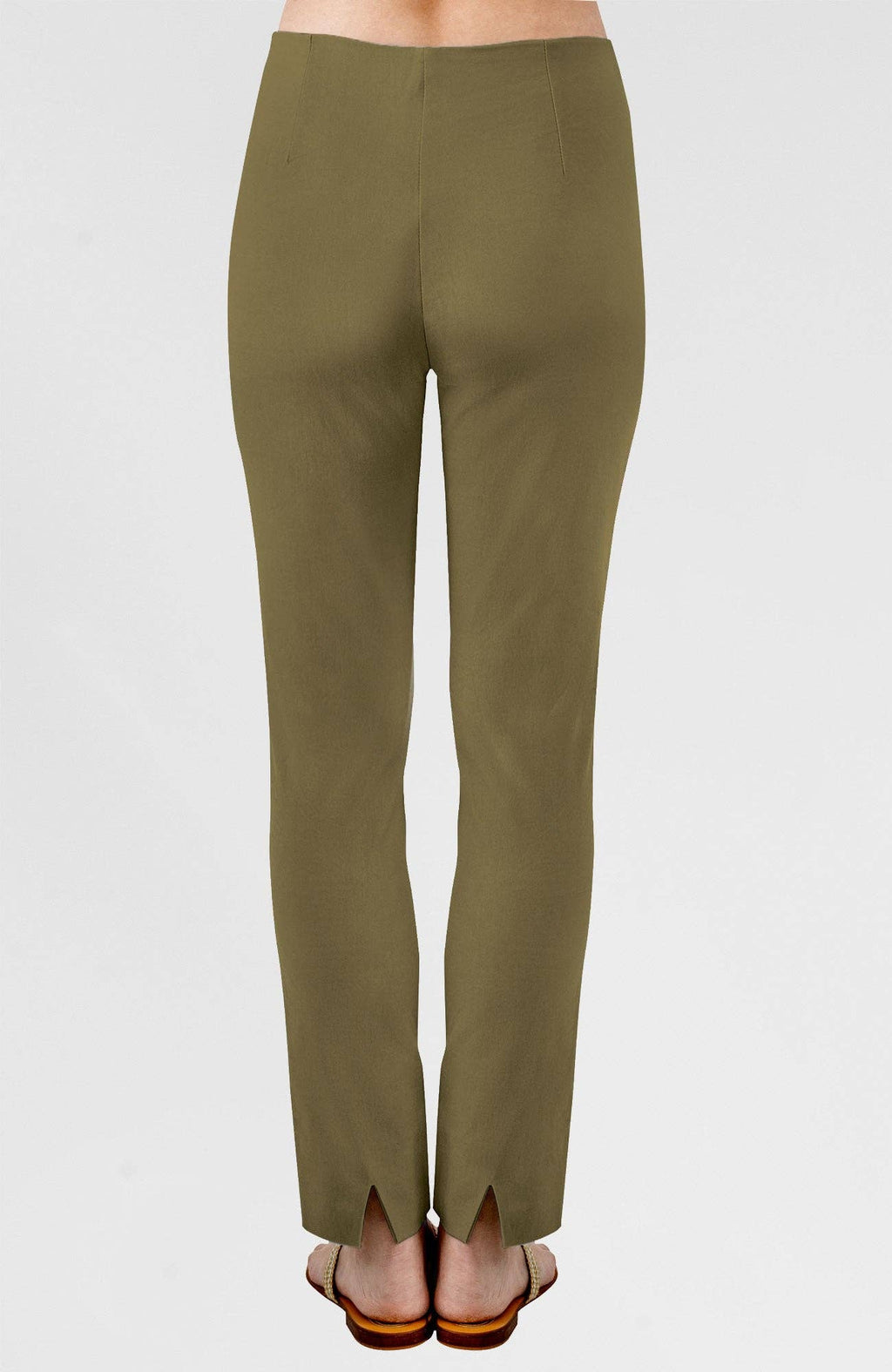 Gripeless Pull On Pants Solid - Earth Tones