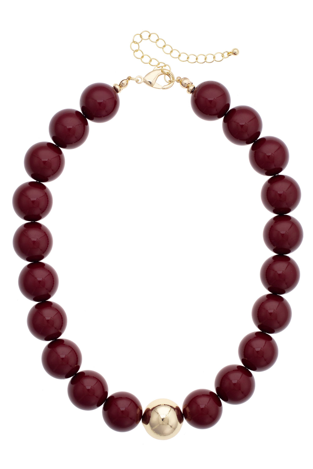 Marjorie Game Day Beaded Necklace