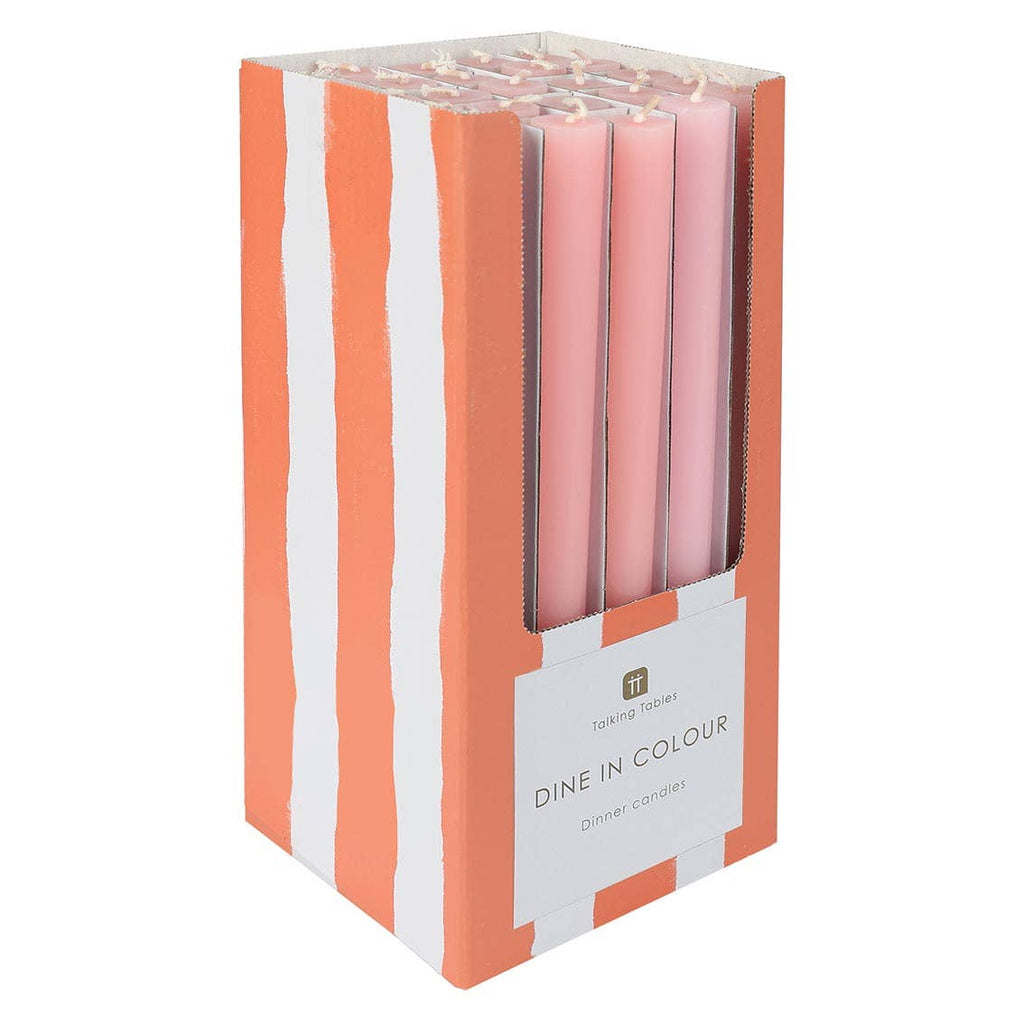 Pink Dinner Candles - Display | Mothers Day Candles |