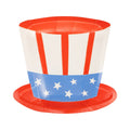 USA1240 - Uncle Sam Hat Paper Plate