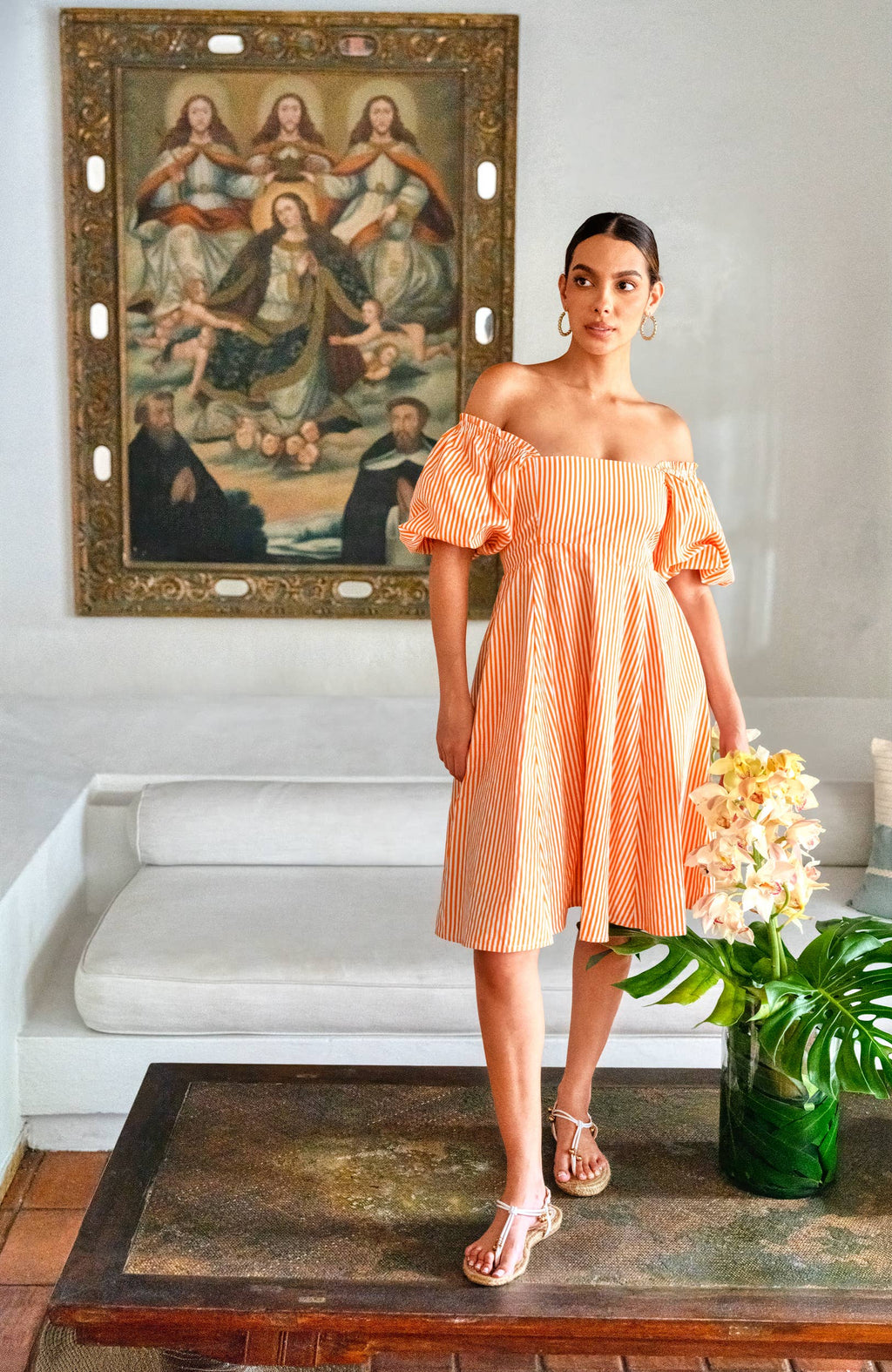 Promenade Dress- Stripe