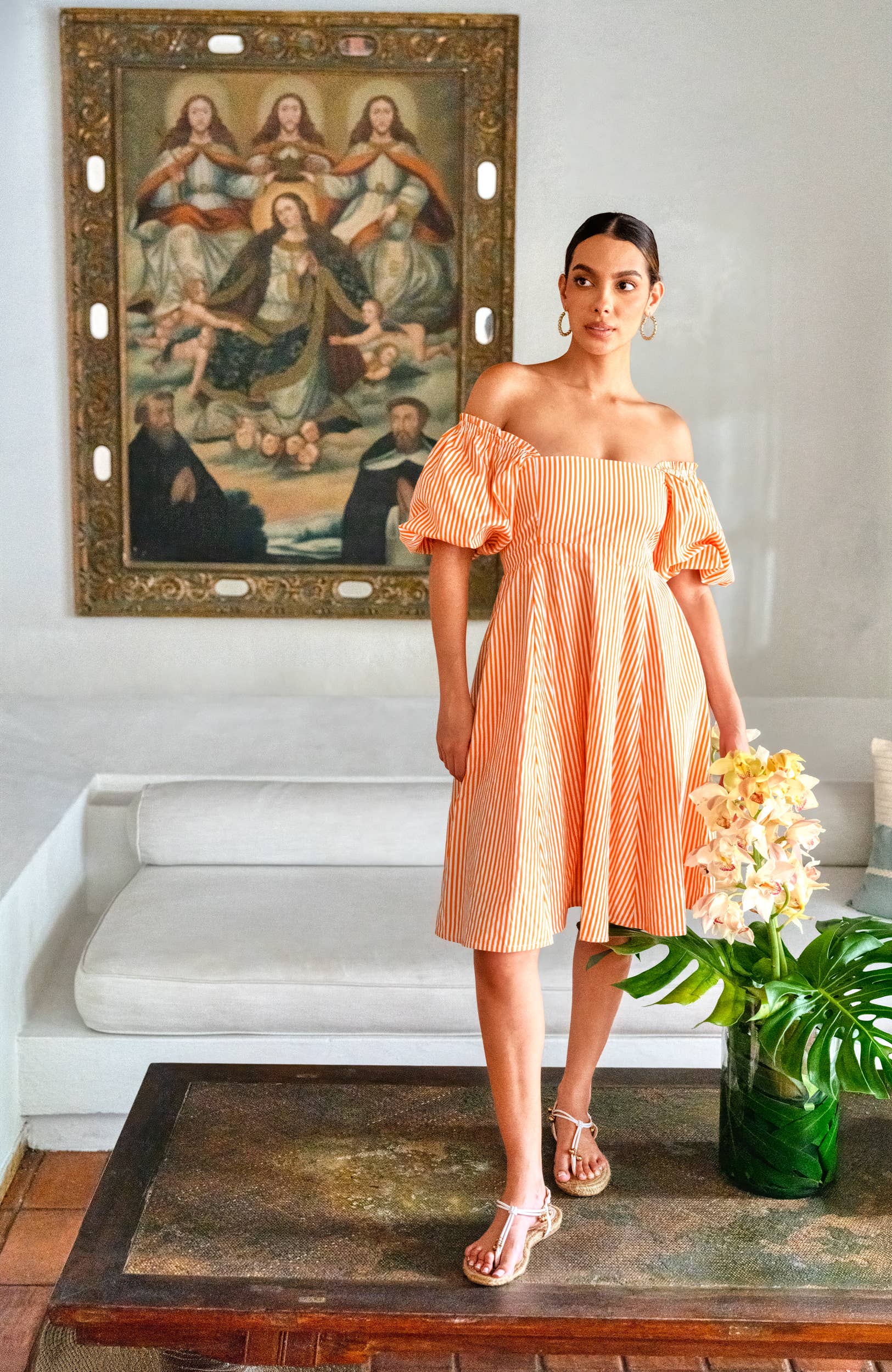 Promenade Dress- Stripe